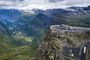 Flydal Gorge, Eagle Bend e vislumbre o Monte Dalsnibba