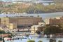 Panorâmica de Estocolmo e Museu Vasa