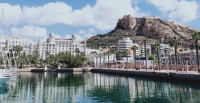 Alicante panorâmico e centro histórico