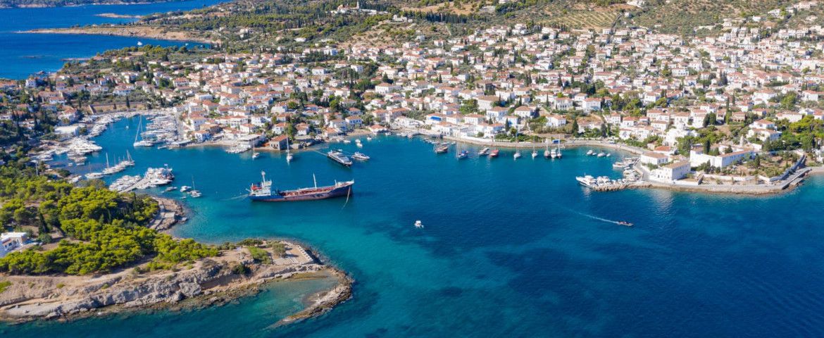Spetses, passeio guiado a pé