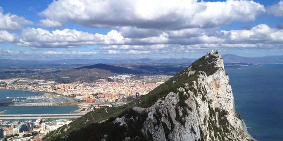 Gibraltar a Ponta da Europa e os túneis do Grande Cerco